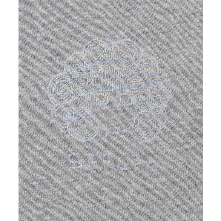 ミニ裏毛スカ子ロゴ ダブルジップカーディガン | ScoLar | 詳細画像7 