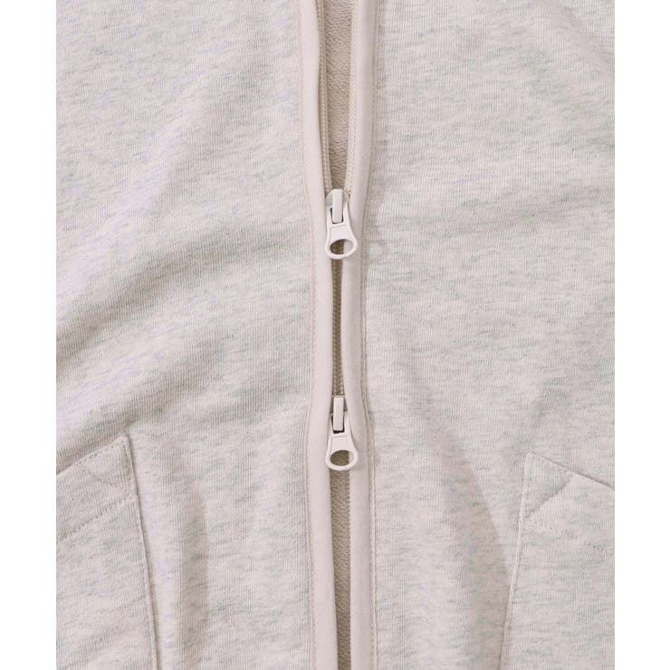 ミニ裏毛スカ子ロゴ ダブルジップカーディガン | ScoLar | 詳細画像11 