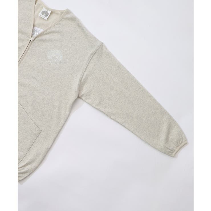 ミニ裏毛スカ子ロゴ ダブルジップカーディガン | ScoLar | 詳細画像12 