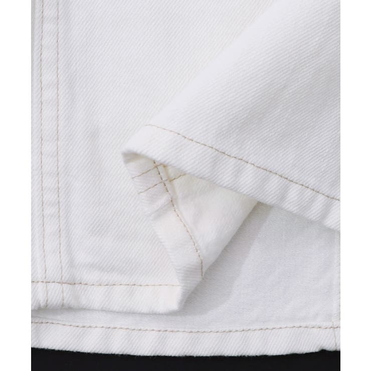 花ネコのアシメフリンジ アップリケデニムスカート | ScoLar | 詳細画像28 