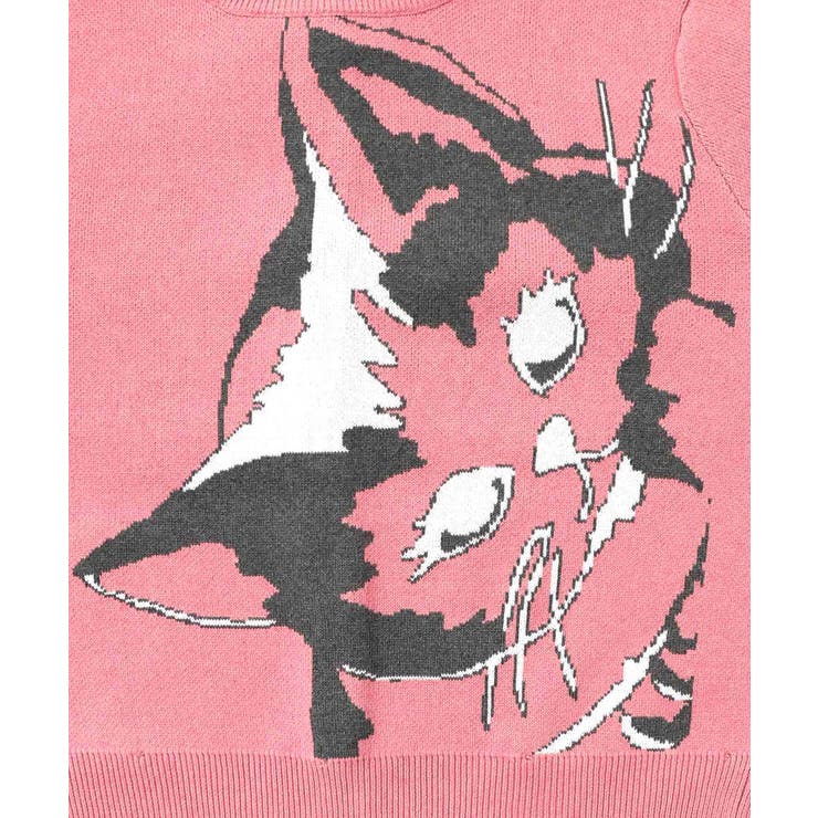 ひょっこりネコ×フリル付き 4WAYプルオーバー | ScoLar | 詳細画像19 