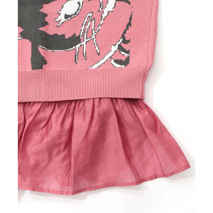 ひょっこりネコ×フリル付き 4WAYプルオーバー | ScoLar | 詳細画像26 