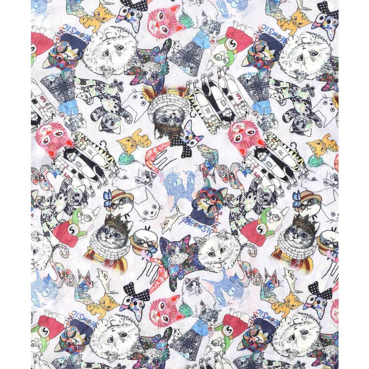 3柄展開クラッシュベロアロンT | ScoLar | 詳細画像11 