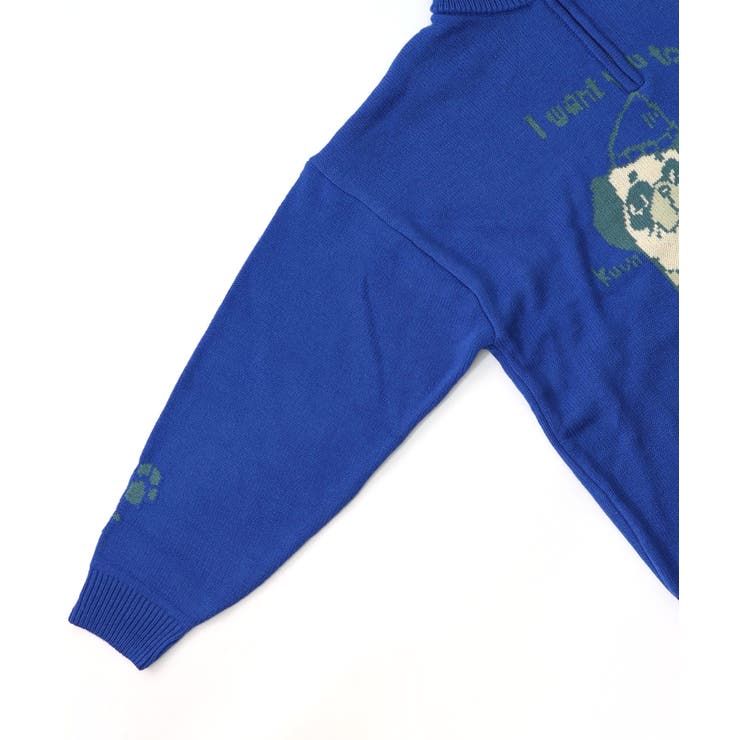 かまって欲しいパグ ハイネックニットプルオーバー | ScoLar | 詳細画像13 