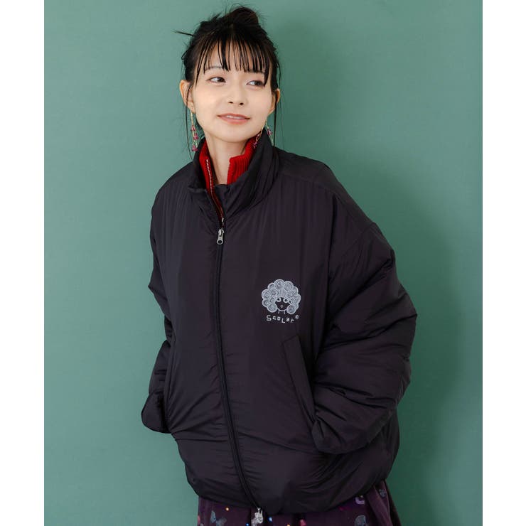 スカラー柄展開 中綿シンサレートブルゾン | ScoLar | 詳細画像1 