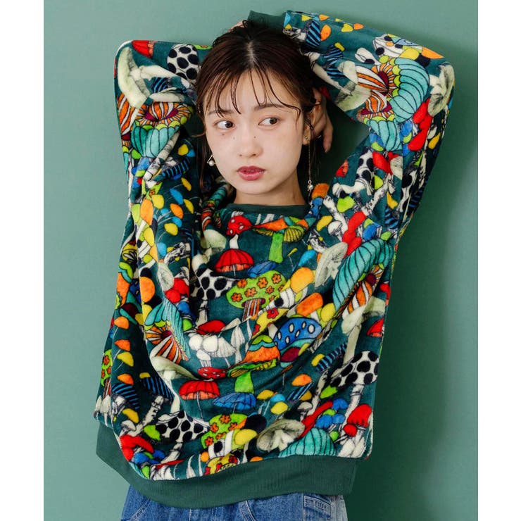 スカラー柄展開フランネルプルオーバー[品番：SRSW0000310]｜ScoLar