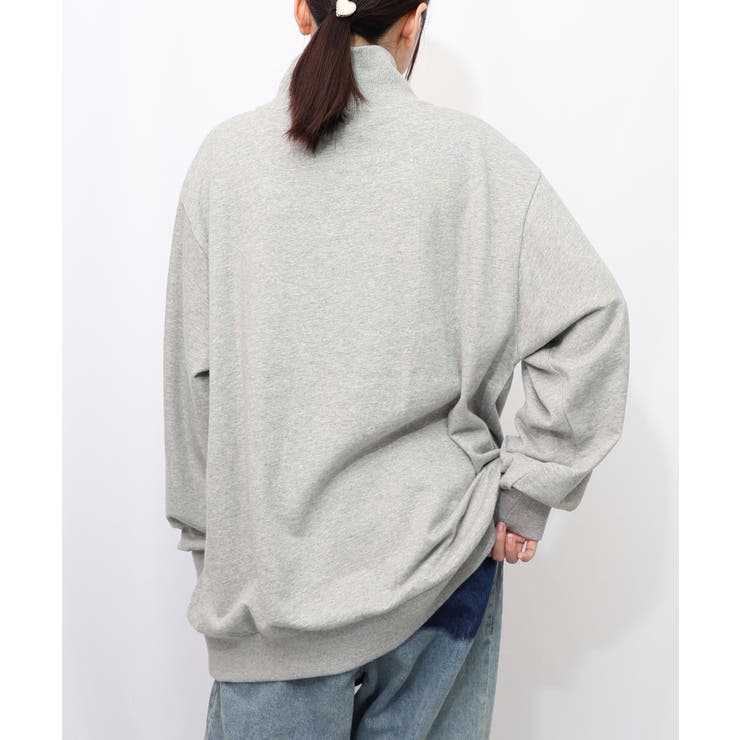 スカラーちゃんと時計と音楽柄裏毛チュニック | ScoLar | 詳細画像2 