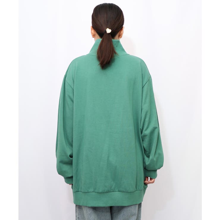 スカラーちゃんと時計と音楽柄裏毛チュニック | ScoLar | 詳細画像6 