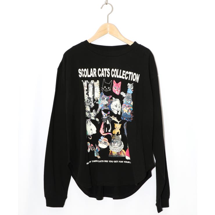 スカラーネココレクションロンT | ScoLar | 詳細画像8 