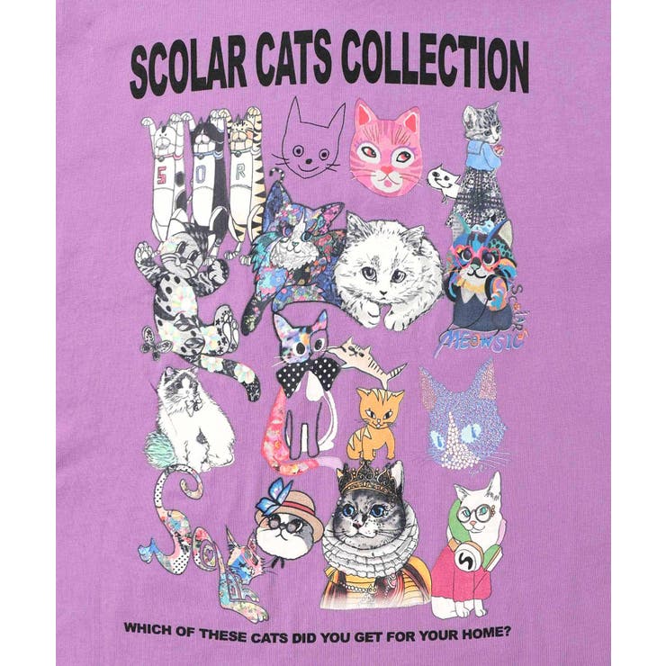 スカラーネココレクションロンT | ScoLar | 詳細画像10 