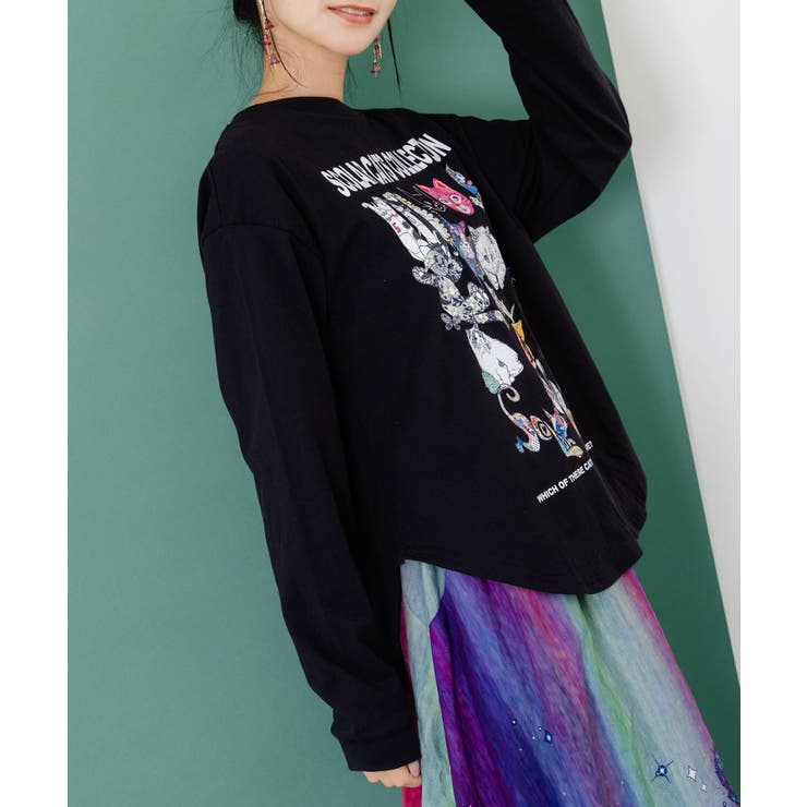 スカラーネココレクションロンT | ScoLar | 詳細画像5 