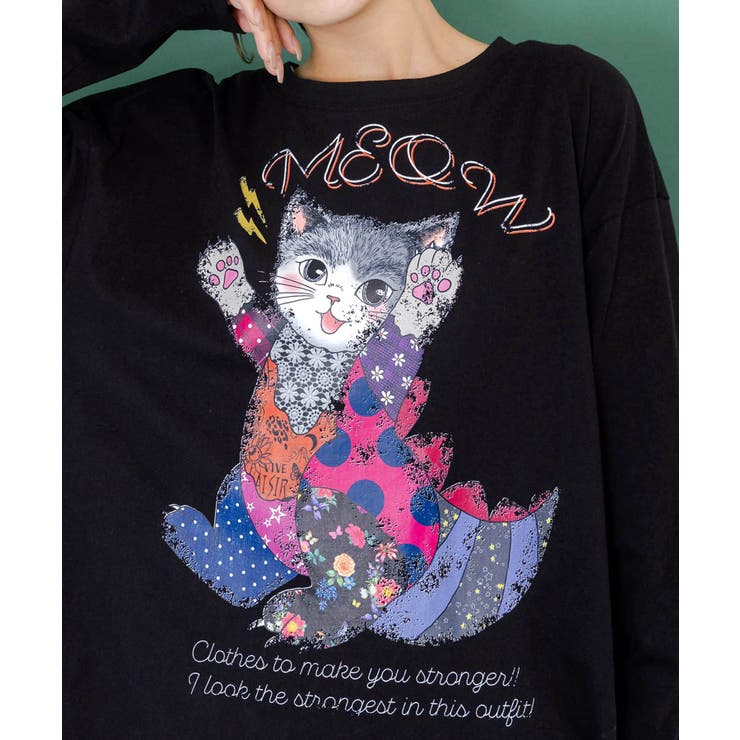 ネコ怪獣アシメワンピース | ScoLar | 詳細画像6 