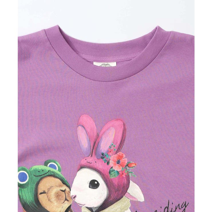 冬支度中アニマルプリントプルオーバー | ScoLar | 詳細画像10 