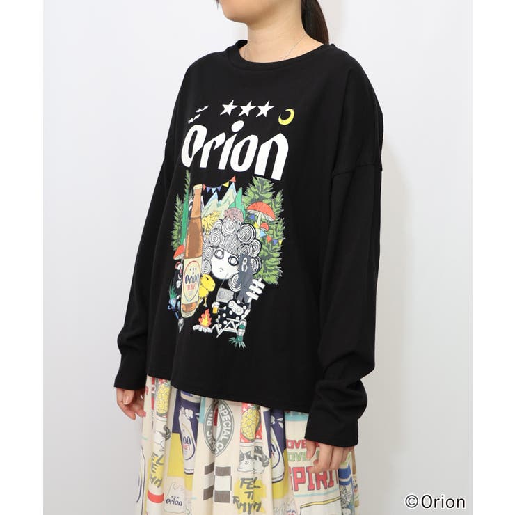 orion×ScoLar アニマルカーニバル柄Tシャツ[品番：SRSW0000323