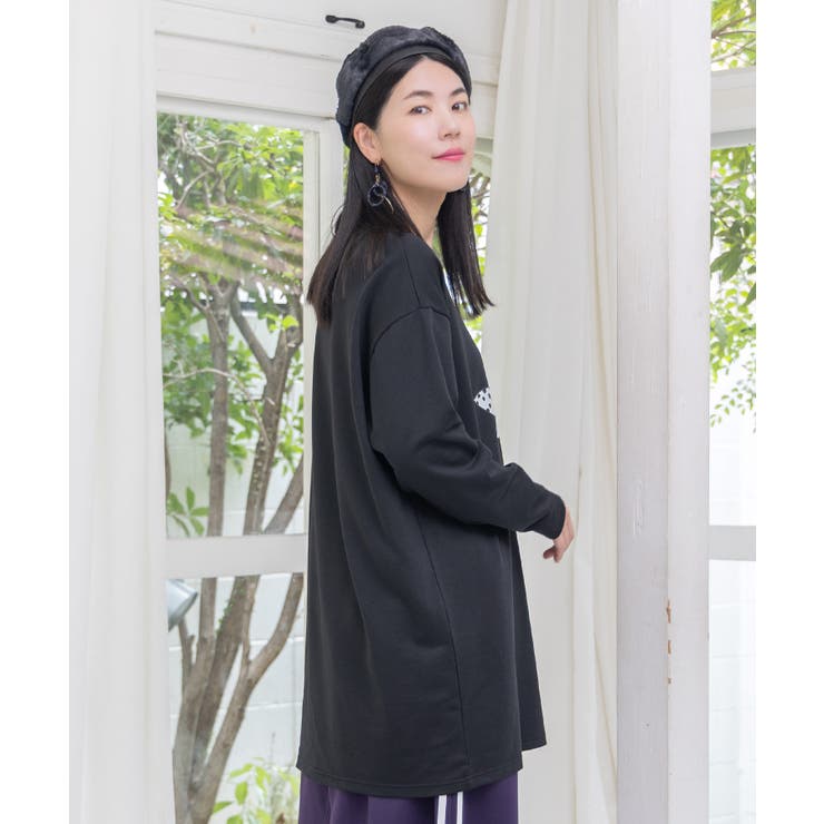 仲宗根泉(HY)コラボ アート柄花柄チュニック | ScoLar | 詳細画像17 