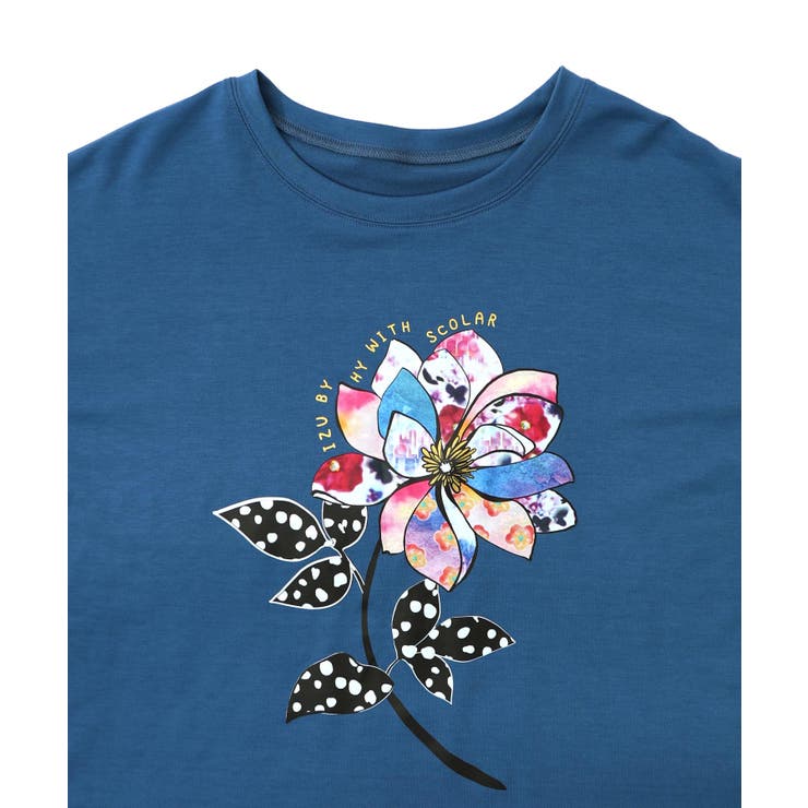 仲宗根泉(HY)コラボ アート柄花柄チュニック | ScoLar | 詳細画像22 