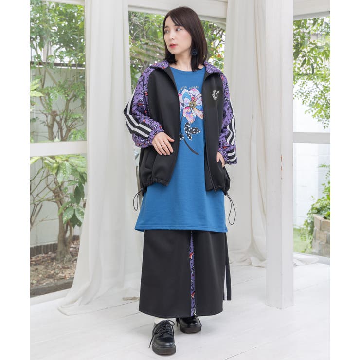 仲宗根泉(HY)コラボ 柄切替ジャージトップス | ScoLar | 詳細画像15 