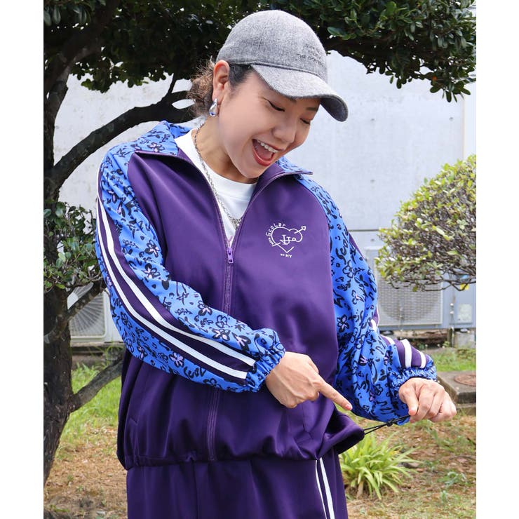 仲宗根泉(HY)コラボ 柄切替ジャージトップス | ScoLar | 詳細画像2 