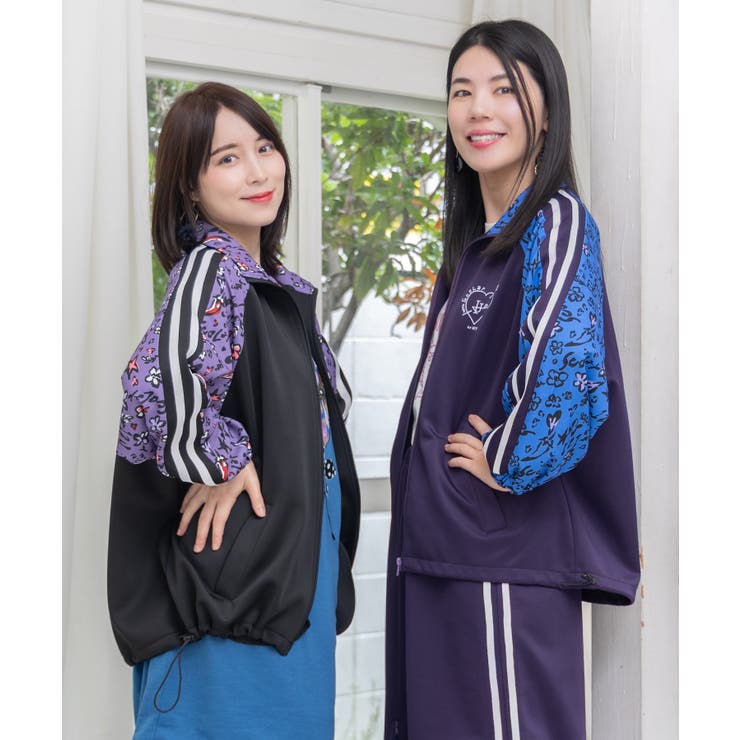 仲宗根泉(HY)コラボ 柄切替ジャージトップス | ScoLar | 詳細画像4 