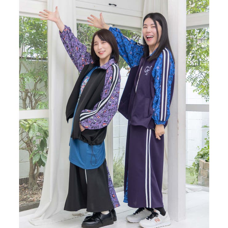 仲宗根泉(HY)コラボ 柄切替ジャージトップス | ScoLar | 詳細画像6 