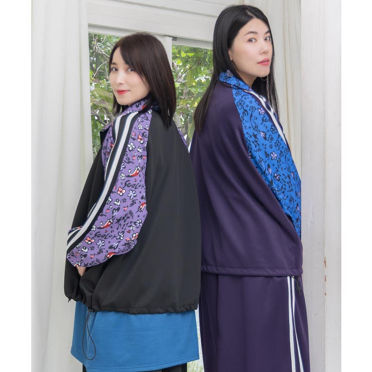 仲宗根泉(HY)コラボ 柄切替ジャージトップス | ScoLar | 詳細画像7 