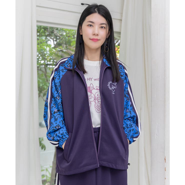 仲宗根泉(HY)コラボ 柄切替ジャージトップス | ScoLar | 詳細画像8 