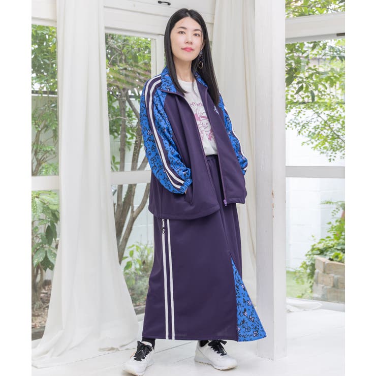 仲宗根泉(HY)コラボ 柄切替ジャージトップス | ScoLar | 詳細画像9 