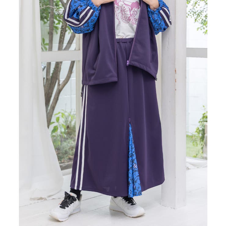 仲宗根泉(HY)コラボ 柄切替ジャージスカート | ScoLar | 詳細画像3 