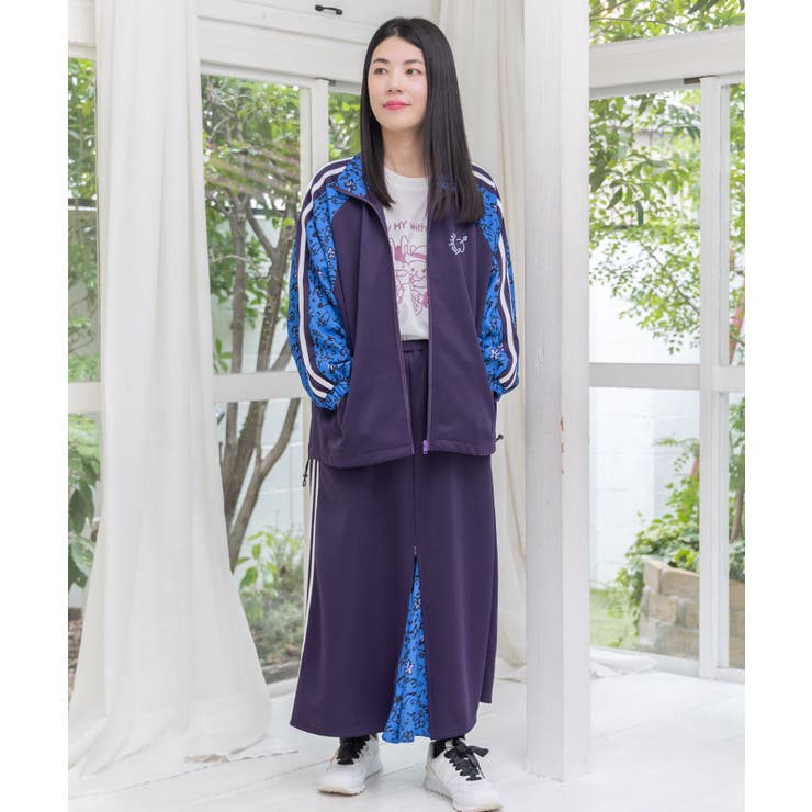 仲宗根泉(HY)コラボ 柄切替ジャージスカート | ScoLar | 詳細画像4 