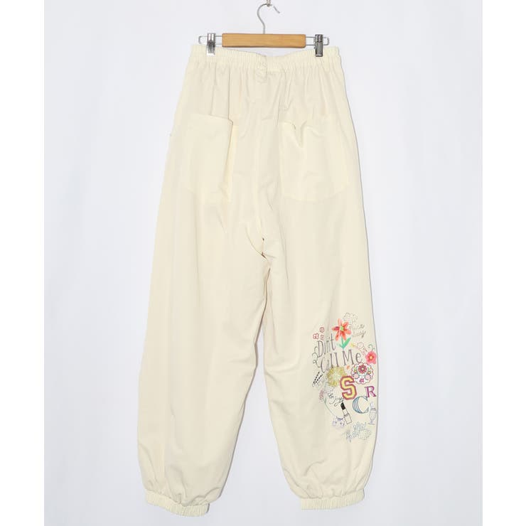 ポップ柄裏フリースあったかナイロンパンツ | ScoLar | 詳細画像22 