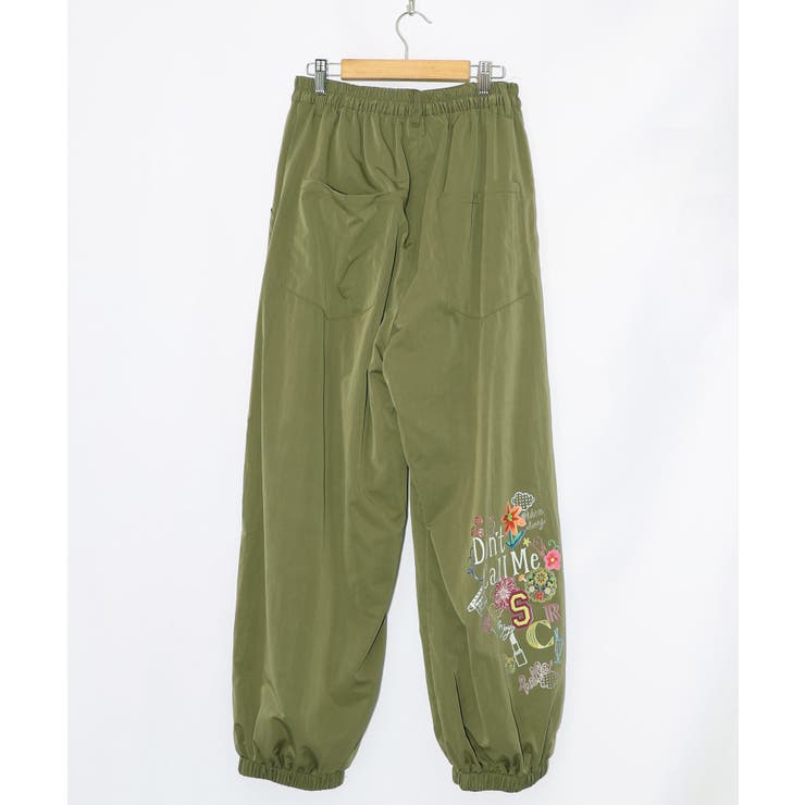 ポップ柄裏フリースあったかナイロンパンツ | ScoLar | 詳細画像27 