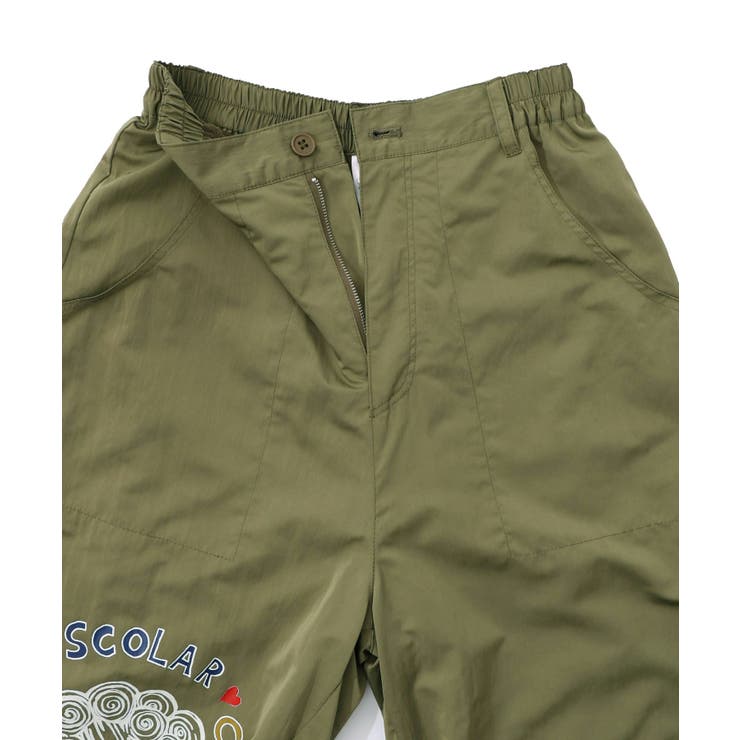 ポップ柄裏フリースあったかナイロンパンツ | ScoLar | 詳細画像30 