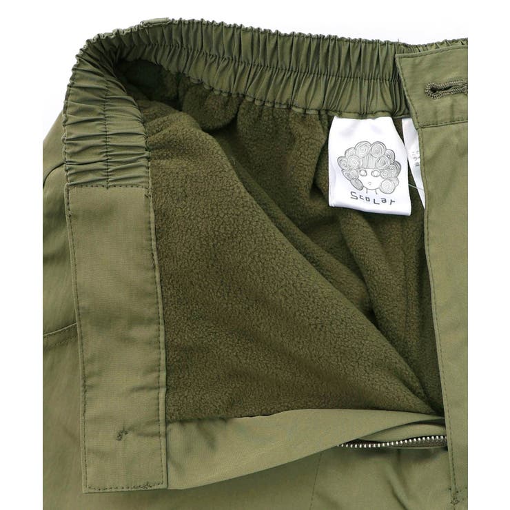 ポップ柄裏フリースあったかナイロンパンツ | ScoLar | 詳細画像34 