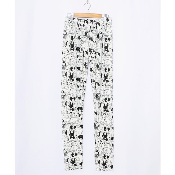 スカラー3柄展開 裏起毛スムースレギンス | ScoLar | 詳細画像6 