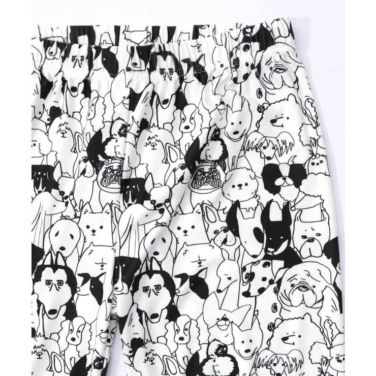 スカラー3柄展開 裏起毛スムースレギンス | ScoLar | 詳細画像7 