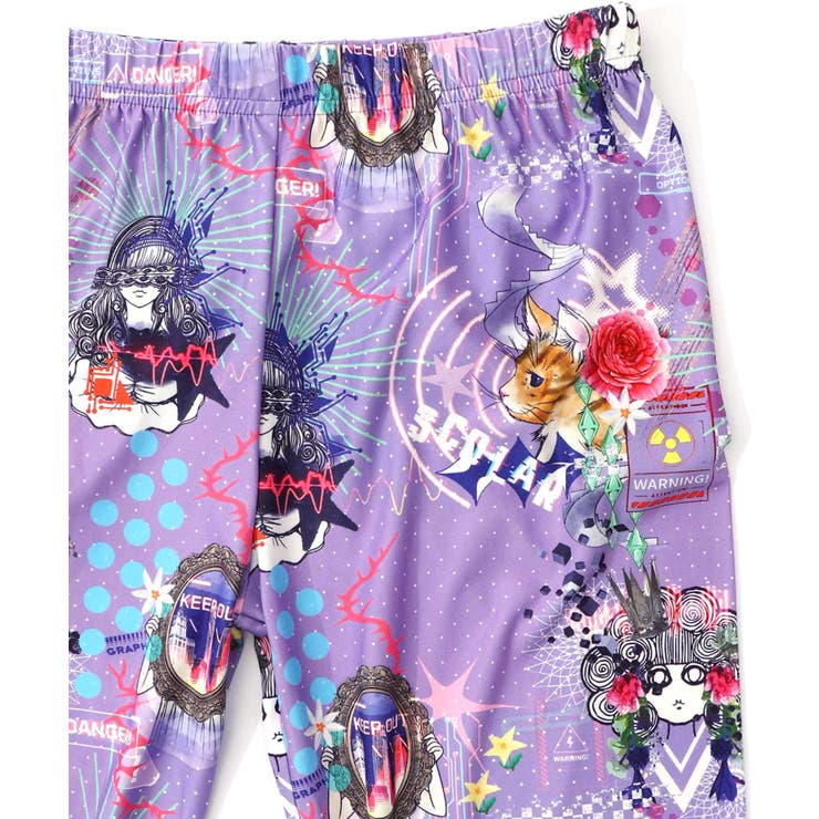 スカラー3柄展開 裏起毛スムースレギンス | ScoLar | 詳細画像9 