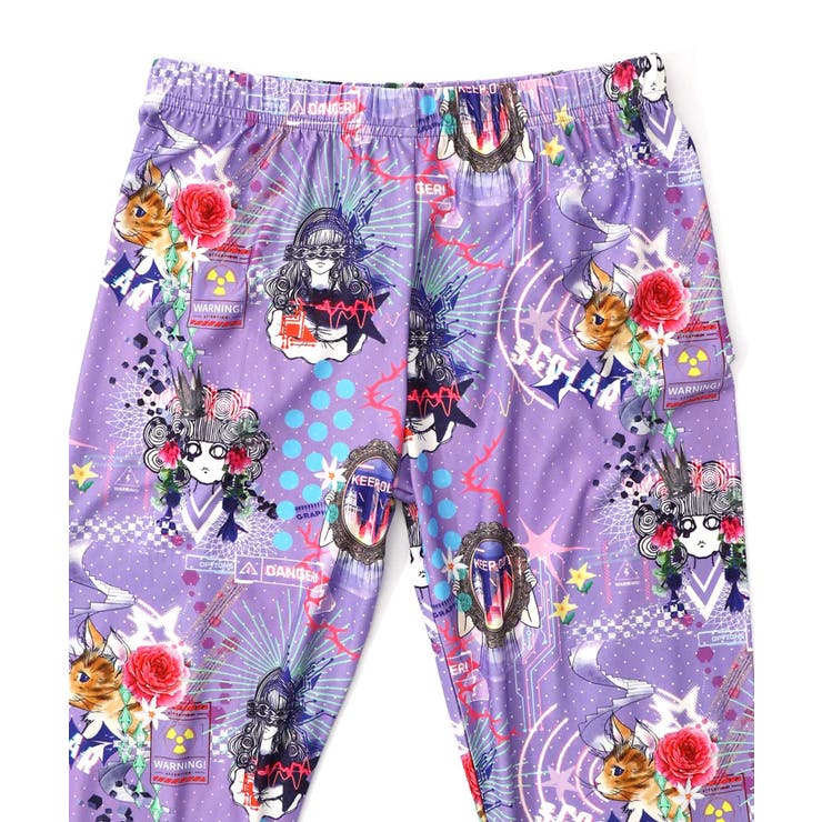 スカラー3柄展開 裏起毛スムースレギンス | ScoLar | 詳細画像10 