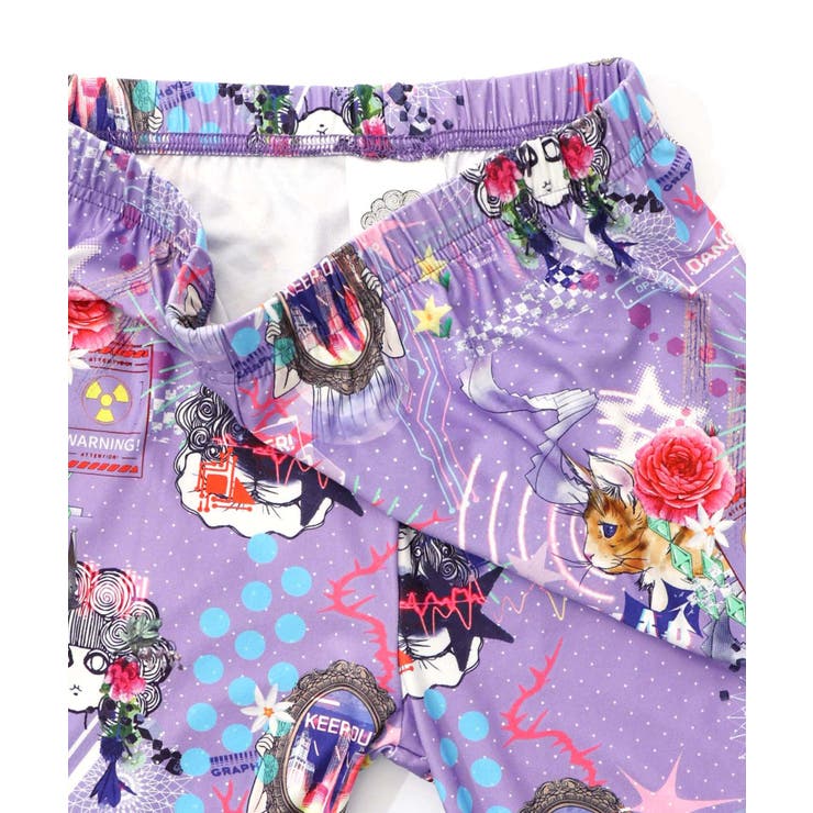 スカラー3柄展開 裏起毛スムースレギンス | ScoLar | 詳細画像12 