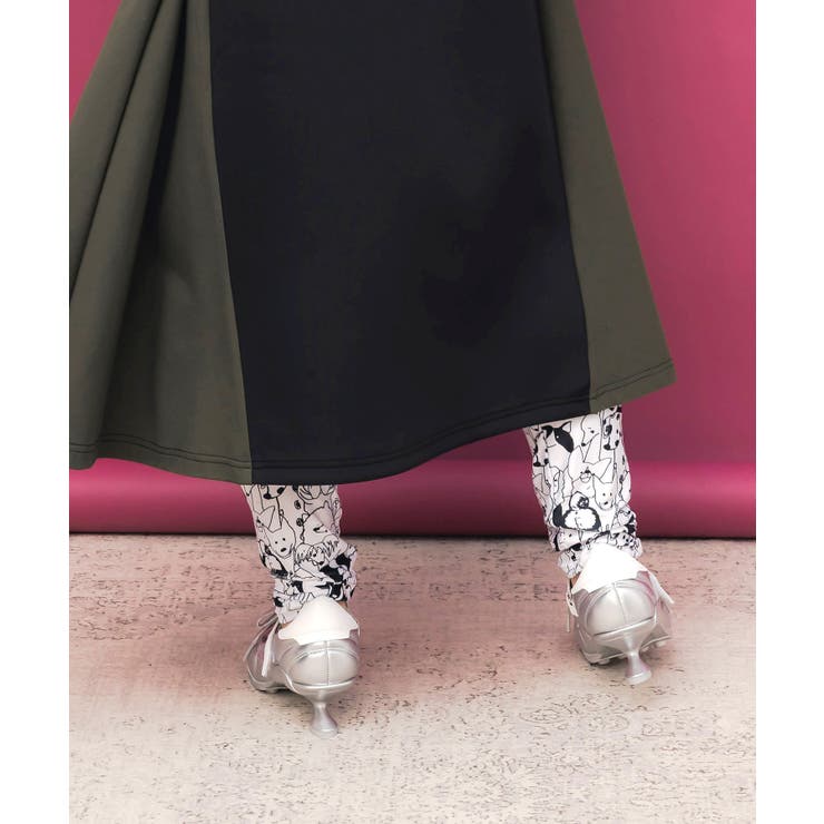 スカラー3柄展開 裏起毛スムースレギンス | ScoLar | 詳細画像4 