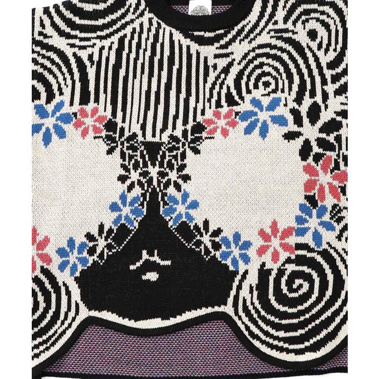 グラサンスカラーちゃんダブルジャガードニットプルオーバー | ScoLar | 詳細画像28 