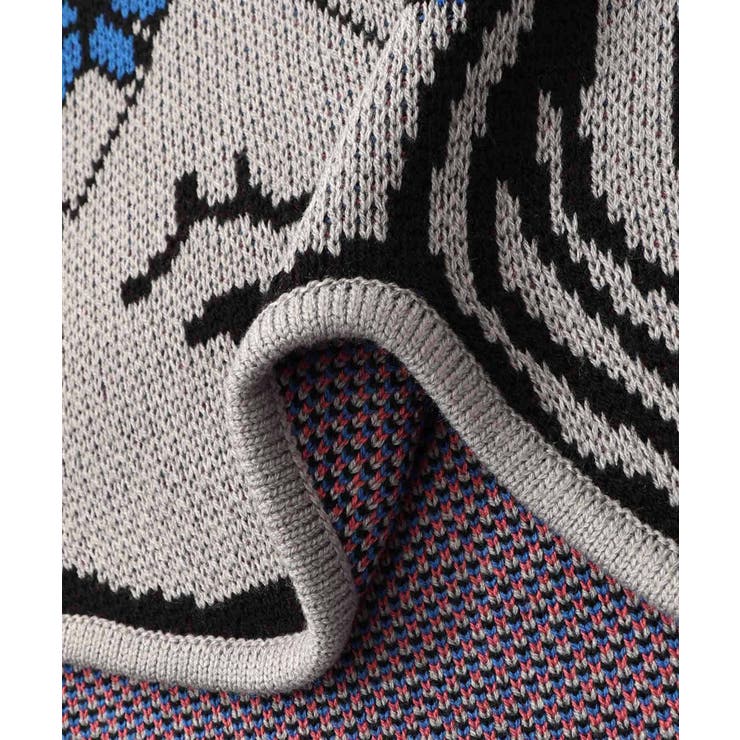 グラサンスカラーちゃんダブルジャガードニットプルオーバー | ScoLar | 詳細画像35 