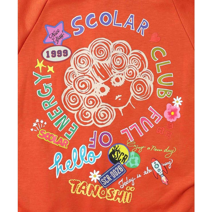 ポップ柄裏起毛 裏毛×フライスブルゾン | ScoLar | 詳細画像18 