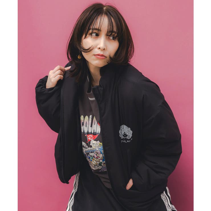 2デザイン展開シンサレート中綿ブルゾン | ScoLar | 詳細画像13 