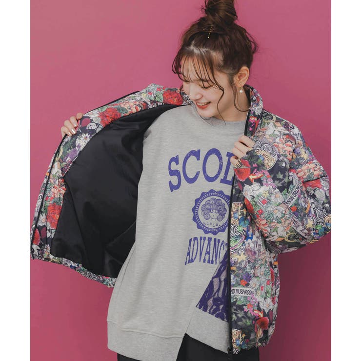 2デザイン展開シンサレート中綿ブルゾン | ScoLar | 詳細画像8 