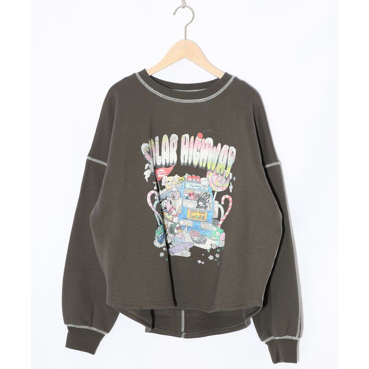 スカラーハイウェイ ヴィンテージ風プルオーバー | ScoLar | 詳細画像7 