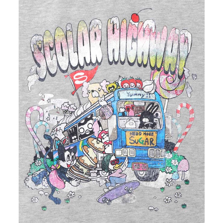 スカラーハイウェイ ヴィンテージ風プルオーバー | ScoLar | 詳細画像11 