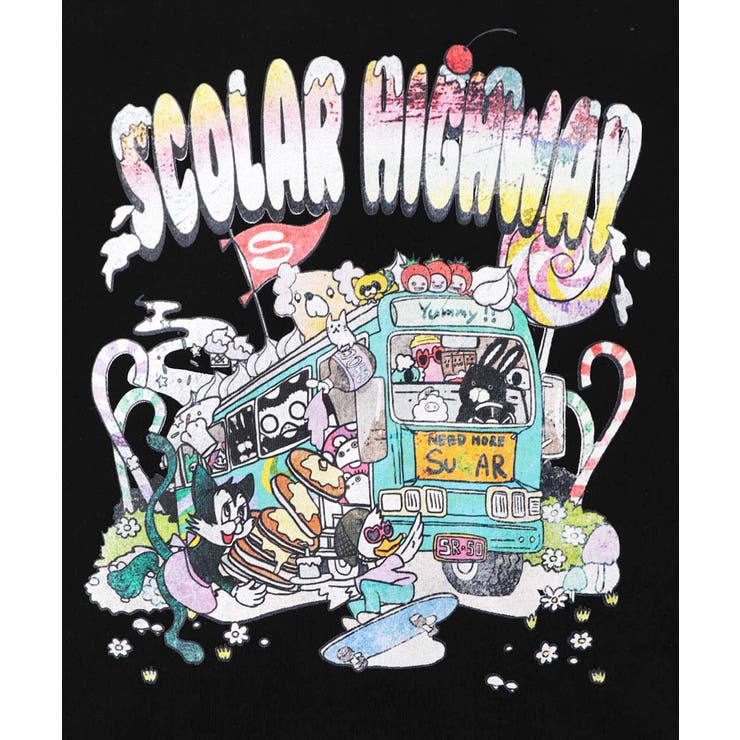 スカラーハイウェイ ヴィンテージ風プルオーバー | ScoLar | 詳細画像13 