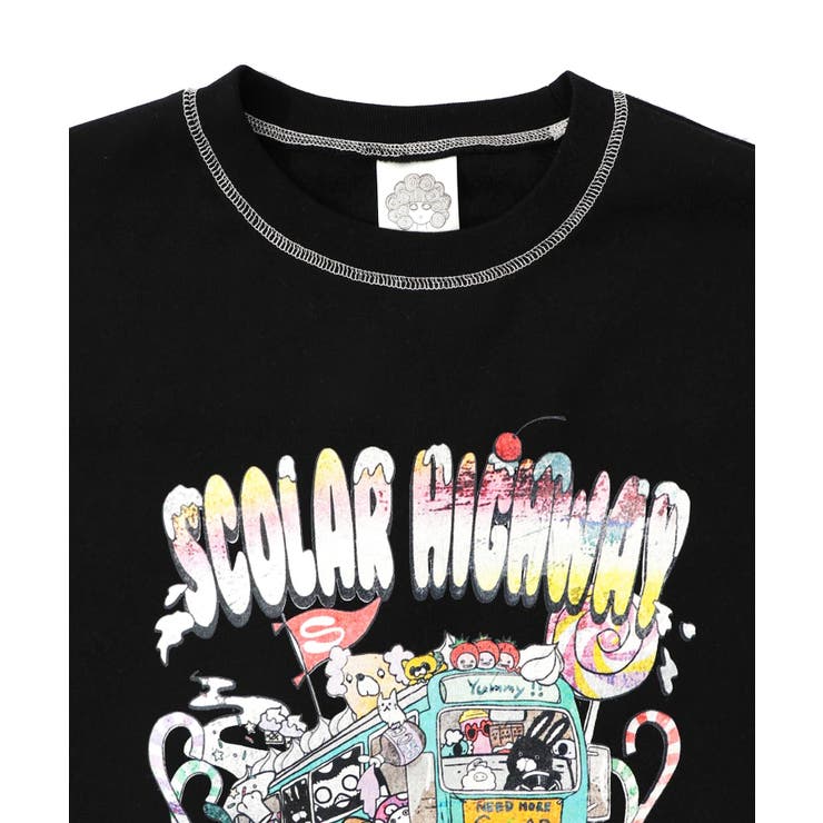 スカラーハイウェイ ヴィンテージ風プルオーバー | ScoLar | 詳細画像14 