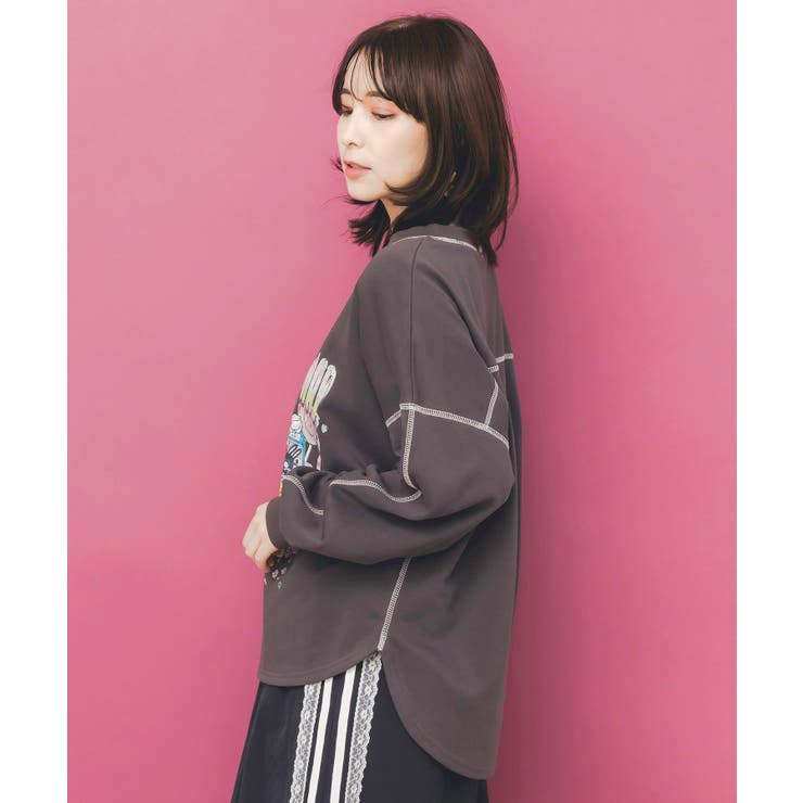 スカラーハイウェイ ヴィンテージ風プルオーバー | ScoLar | 詳細画像3 