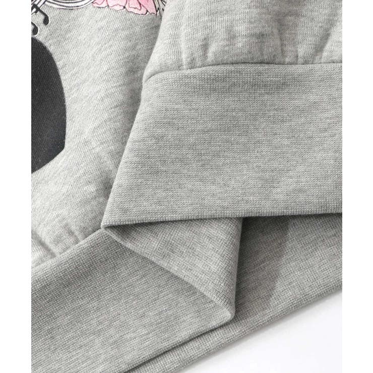 花×宇宙×アート バイカラー裏起毛プルオーバー | ScoLar | 詳細画像14 